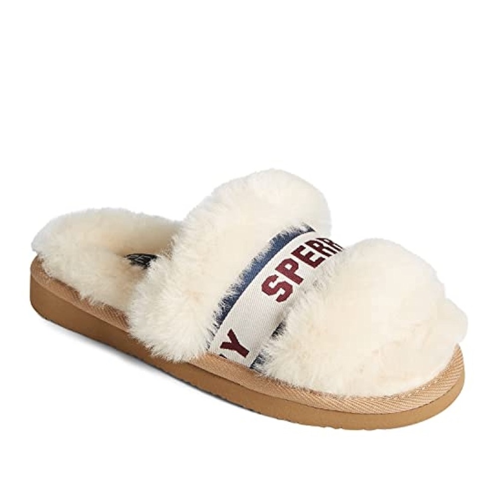 Sperry NIB Romy Sheepskin Slide with Genuine Shearling